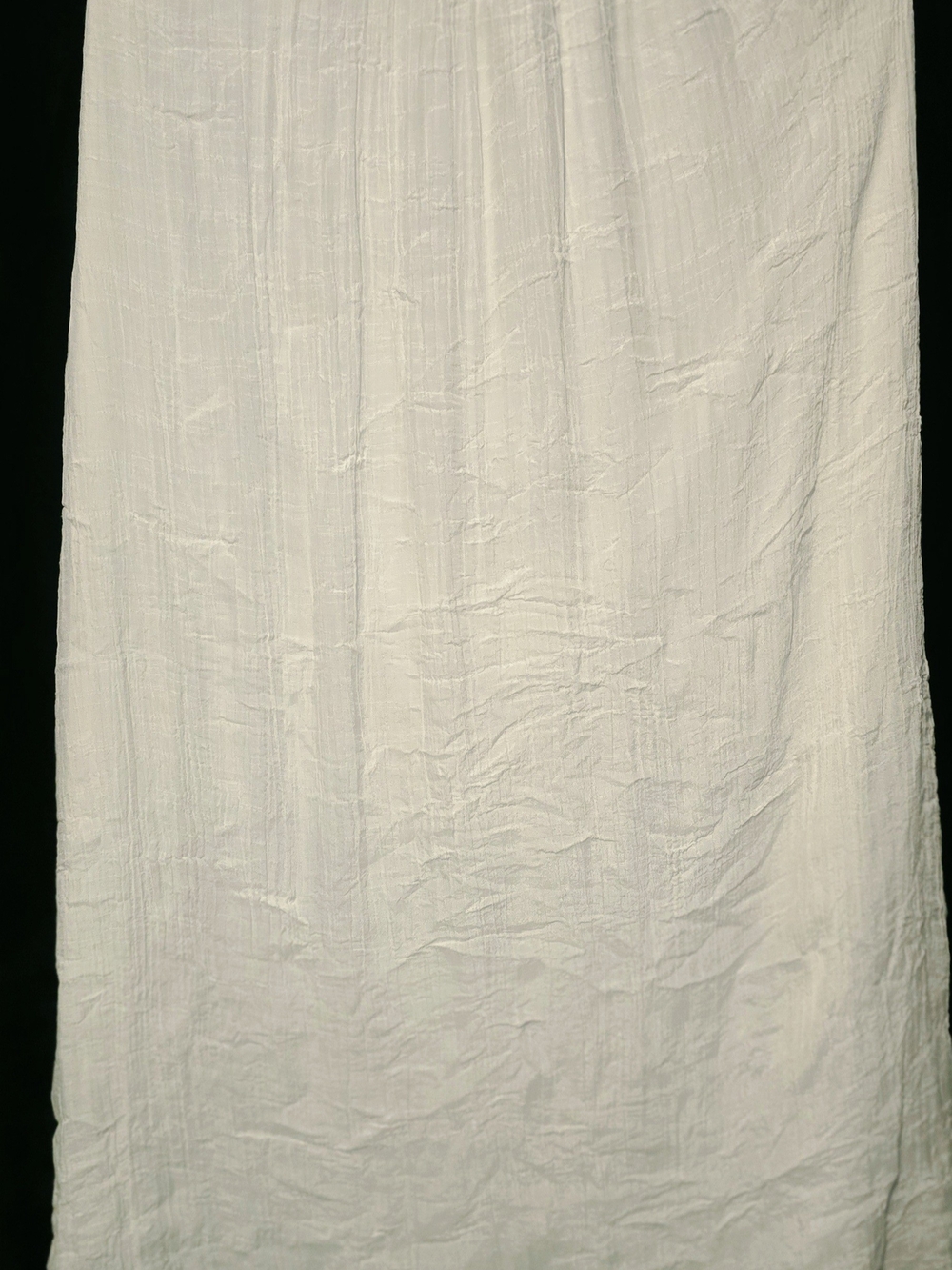 Wet Seal White Maxi Skirt with Subtle Texture